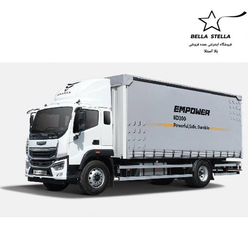 کاربری مسقف چادری با درب بغل -کامیون امپاور BD300